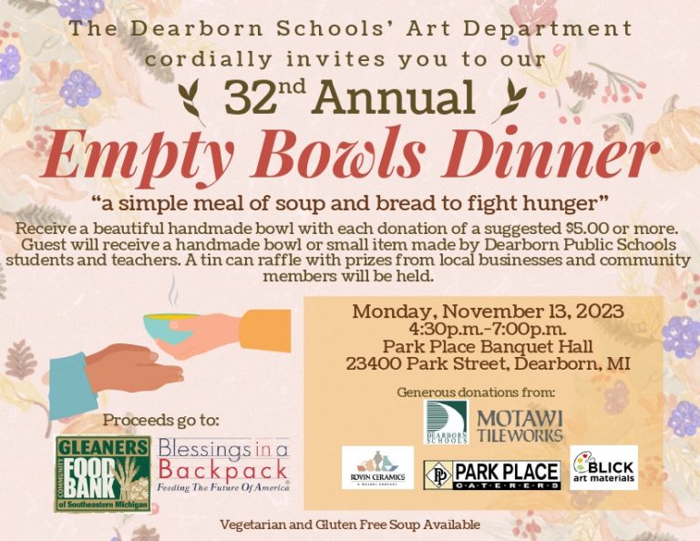 Empty Bowls 2023